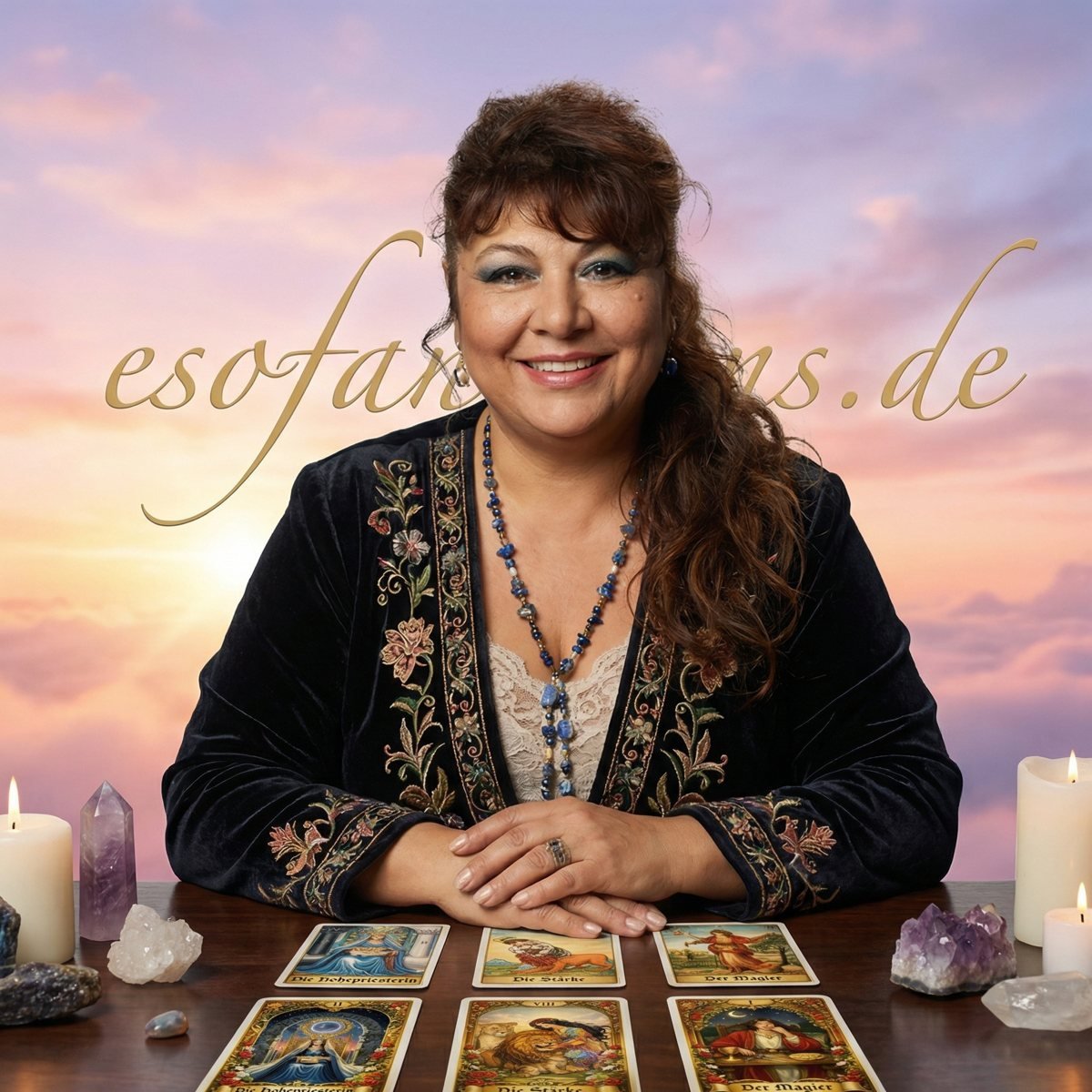 Elena Leontina Fischer – Spirituelle Beraterin beim Kartenlegen